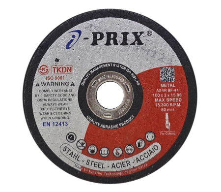 ĐÁ CẮT IPRIX A24R METAL 100 X 2.0 X 15.88MM 